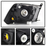 xTune Dodge Ram 1500 09-12 ( Non Quad Headlights ) Crystal Headlights Chrome HD-JH-DR09-AM-C
