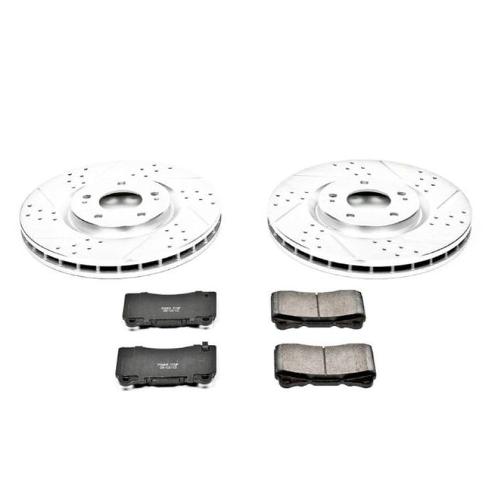 Power Stop 03-06 Mitsubishi Lancer Front Z23 Evolution Sport Brake Kit