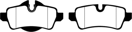 EBC 07-14 Mini Hardtop 1.6 Greenstuff Rear Brake Pads