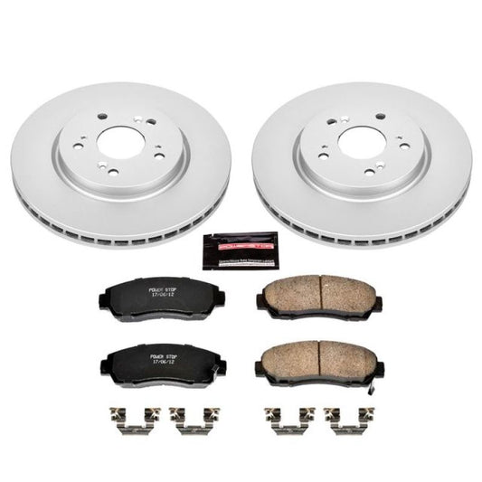 Power Stop 07-12 Acura RDX Front Z17 Evolution Geomet Coated Brake Kit