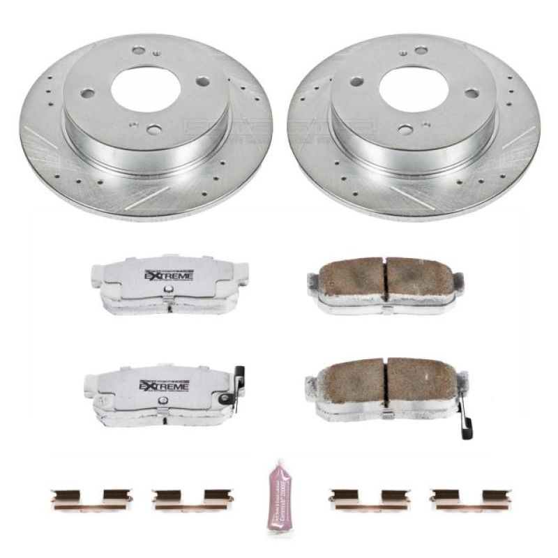 Power Stop 91-96 Infiniti G20 Rear Z26 Street Warrior Brake Kit