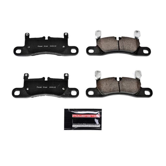 Power Stop 11-18 Porsche Cayenne Rear Z23 Evolution Sport Brake Pads w/Hardware