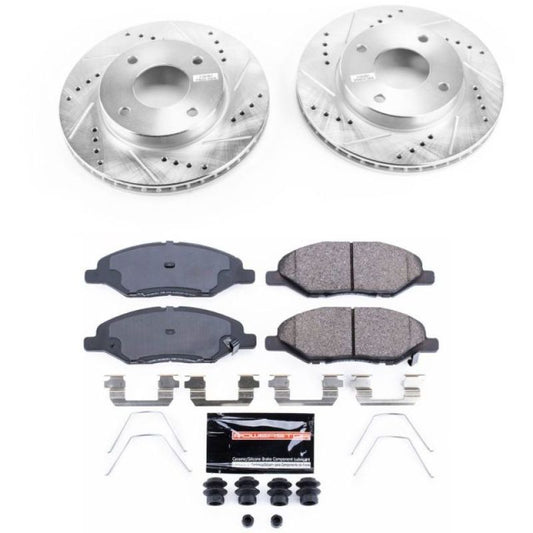 Power Stop 09-11 Nissan Versa Front Z23 Evolution Sport Brake Kit