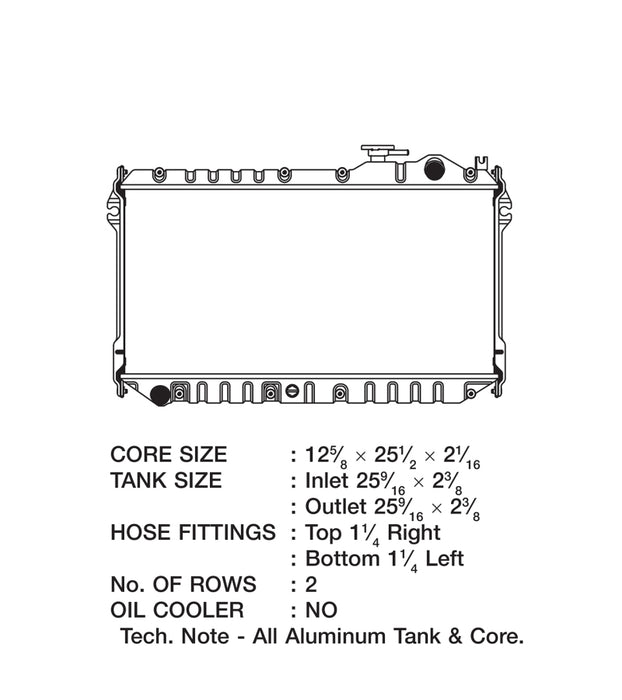 CSF 89-97 Mazda Miata Radiator