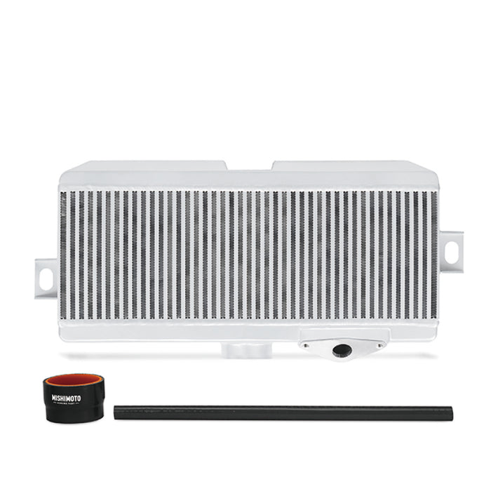 Mishimoto Subaru 08-15 WRX STi Top-Mount Intercooler Kit - Powder Coated Silver & Black Hoses