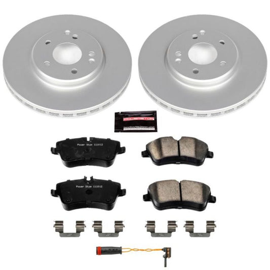 Power Stop 06-08 Mercedes-Benz SLK280 Front Z23 Evolution Sport Coated Brake Kit