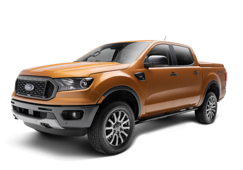 N-Fab RKR Rails 2019 Ford Ranger Crew Cab All Beds - Cab Length - Tex. Black