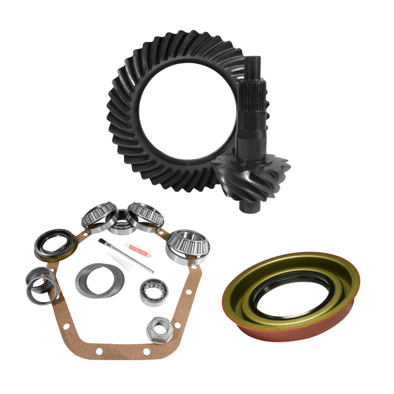 Yukon 10.5in GM 14 Bolt 5.38 Thick Rear Ring & Pinion Install Kit