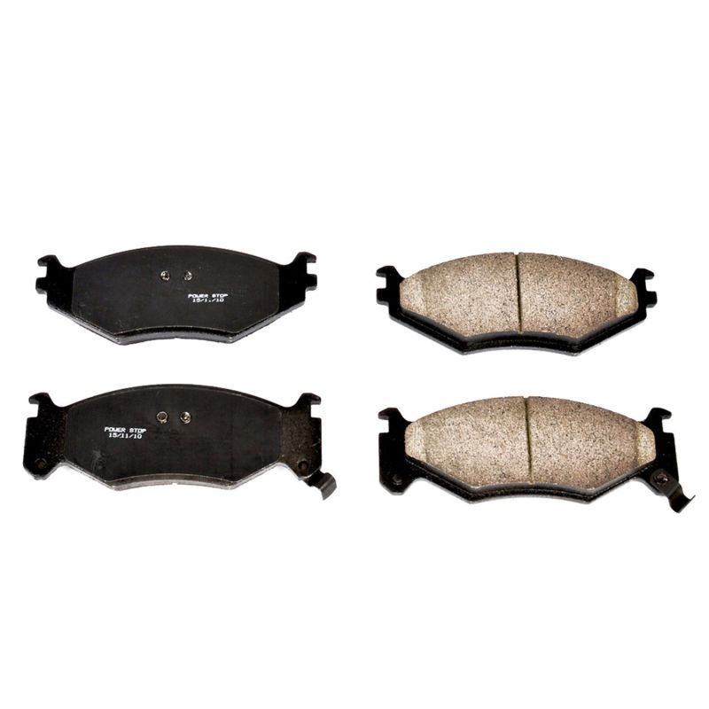 Power Stop 91-92 Chrysler Daytona Front Z16 Evolution Ceramic Brake Pads