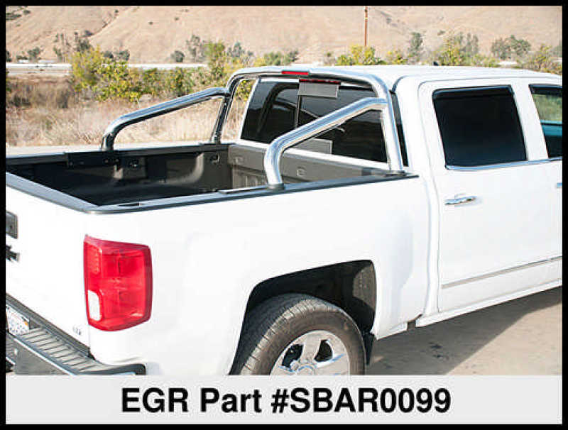 EGR 14-19 Chevrolet Silverado 1500 Stainless Steel S-Series Sports Bar