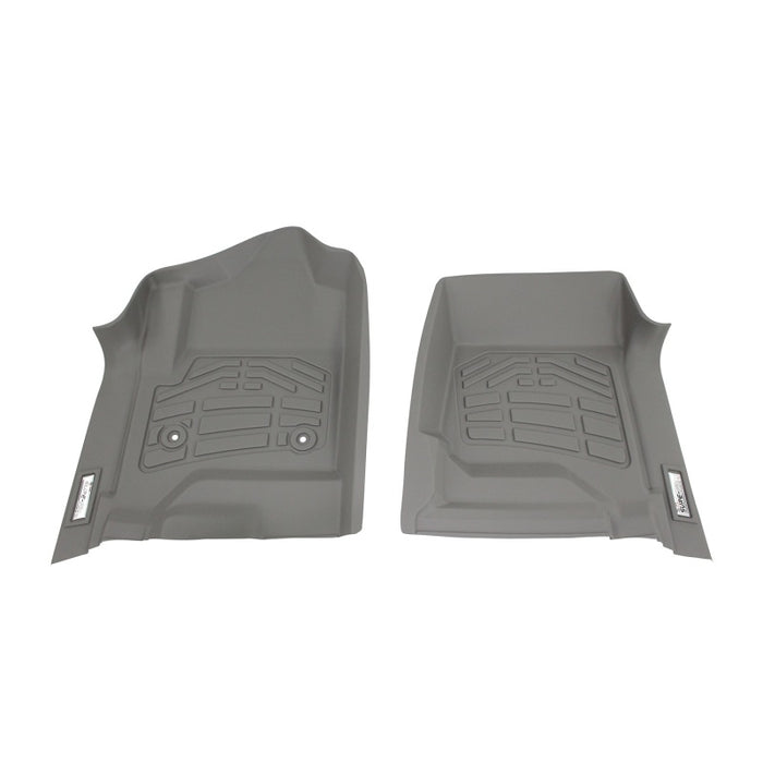 Westin 2014-2018 Chevy/GMC/Cadillac Silv/Sierra 1500 Wade Sure-Fit Floor Liners Front - Gray