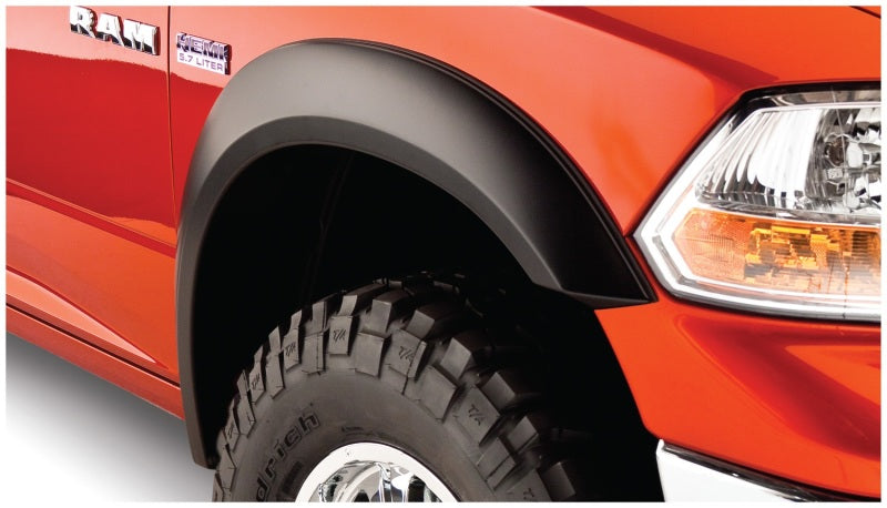 Bushwacker 06-08 Dodge Ram 1500 Fleetside Extend-A-Fender Style Flares 4pc 97.9/98.3in Bed - Black