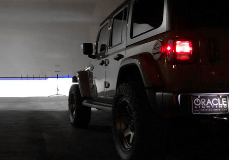 Oracle Oculus BiLED Projector Headlights for Jeep JL/Gladiator JT  Satin Silver 5500K