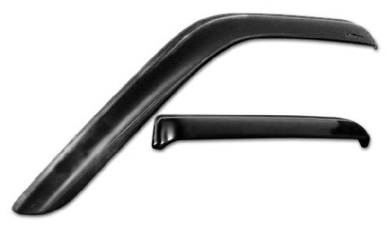 Stampede 2002-2006 Chevy Avalanche 1500 Crew Cab Pickup Snap-Inz Sidewind Deflector 4pc - Smoke