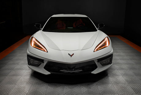 Oracle 20-21 Chevy Corvette C8 RGB+A Headlight DRL Kit - ColorSHIFT w/ Simple Cntrl