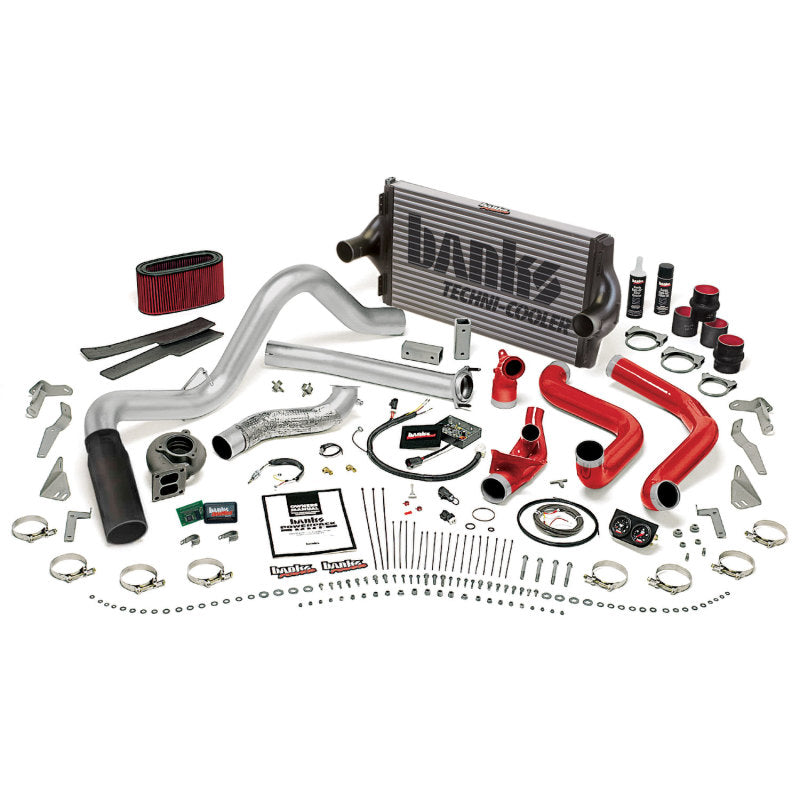 Banks Power 94-95.5 Ford 7.3L Auto PowerPack System - SS Single Exhaust w/ Black Tip