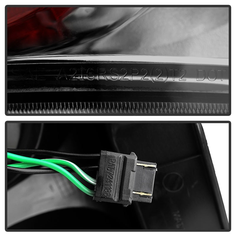 xTune Chevy Suburban/GMC Yukon/Yukon Denali 07-14 LED Tail Lights Smoked ALT-JH-CSUB07-LED-SM