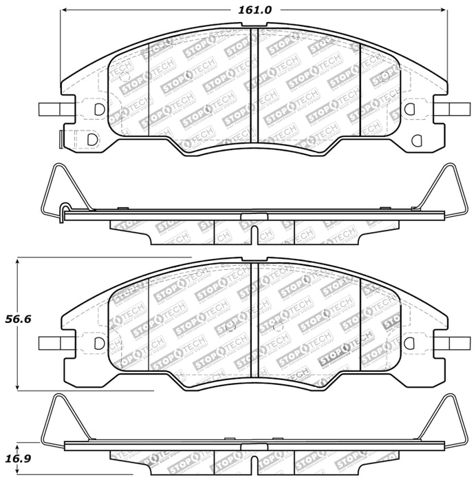 StopTech Performance Brake Pads