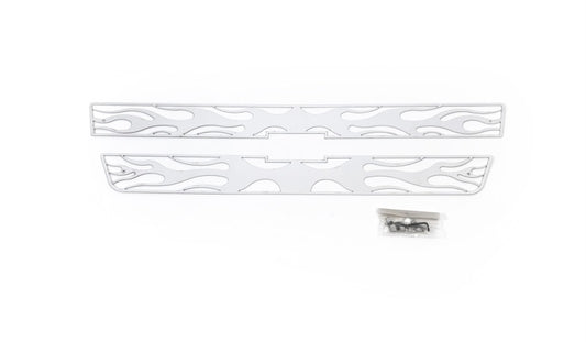 Putco 01-02 Chevrolet Silverado HD Flaming Inferno Stainless Steel Grille