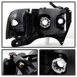 xTune Dodge Ram Sport Model Only 1999-2002 OEM Headlights Chrome HD-JH-DR99-SP-C