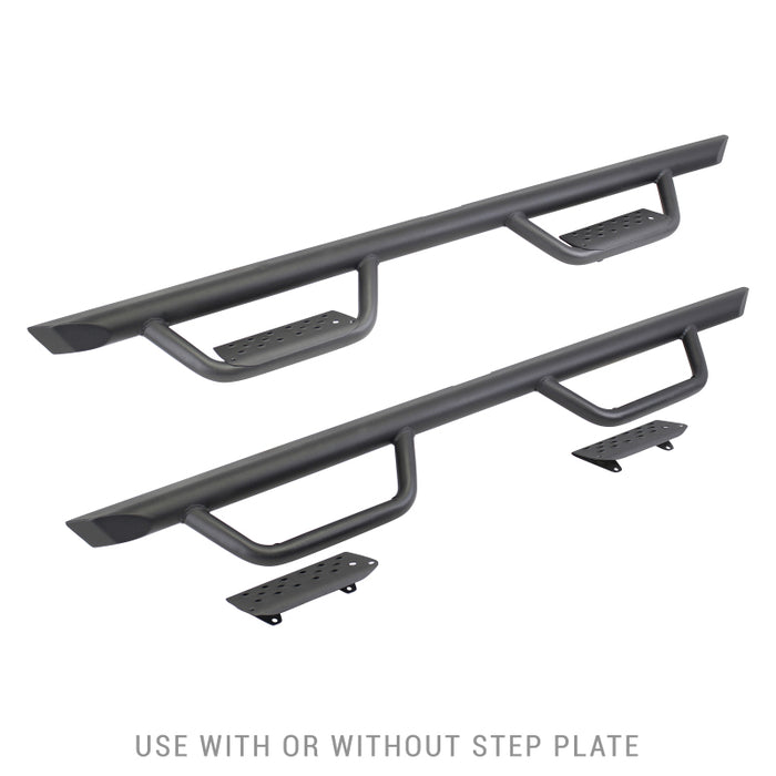 Go Rhino Universal Dominator Extreme D6 Side Steps (Side Bars Only)  87 in. Long