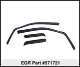 EGR 00-06 Chev Subran/Yuk / 01-07 Silv/Sierra Crew In-Channel Window Visors - Set of 4 (571721)