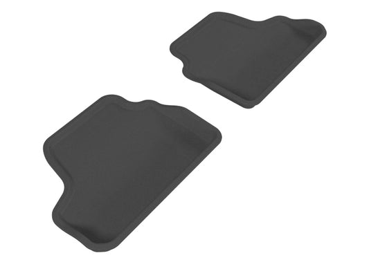 3D MAXpider 2007-2013 BMW 3 Series E93 Kagu 2nd Row Floormats - Black