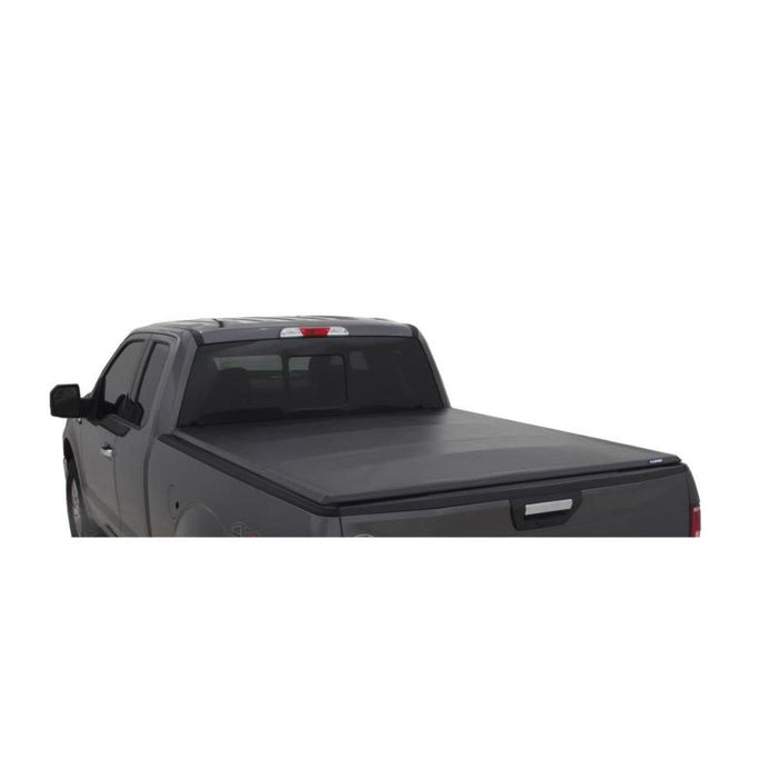 Lund 02-17 Dodge Ram 1500 (5.5ft. Bed) Genesis Tri-Fold Tonneau Cover - Black