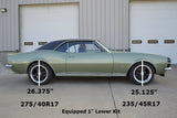 Ridetech 67-69 GM F-Body Small Block/LS StreetGrip Suspension System w/ Ball Joints & Bushings
