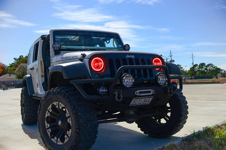 Oracle 07-16 Jeep Wrangler JK SMD HL - ColorSHIFT w/ BC1 Controller