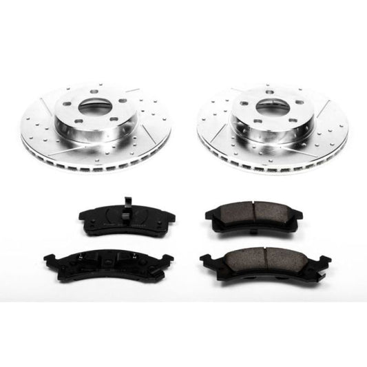 Power Stop 90-98 Buick Skylark Front Z23 Evolution Sport Brake Kit