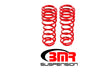 BMR 05-14 S197 Mustang GT/GT500 Rear Handling Version Lowering Springs - Red BMR Suspension