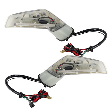 Oracle 05-13 Chevrolet Corvette C6 XM Concept Side Mirrors - Unpainted - No Color