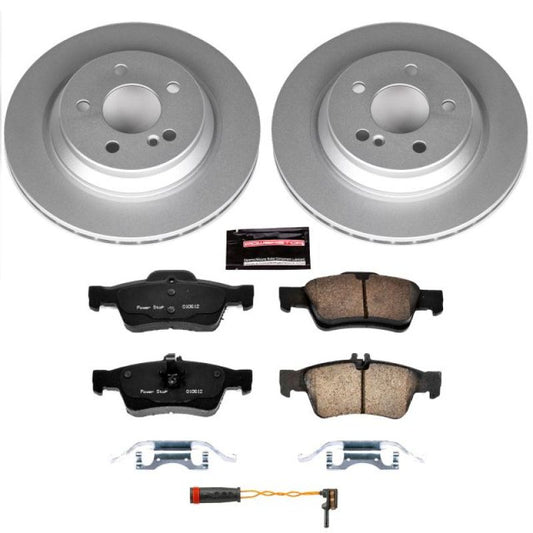 Power Stop 03-06 Mercedes-Benz S430 Rear Z23 Evolution Sport Coated Brake Kit