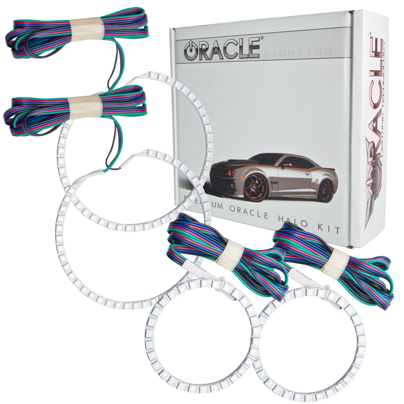 Oracle BMW 3 Series 06-11 LED Halo Kit - Non-Projector - ColorSHIFT w/ Simple Cntrl