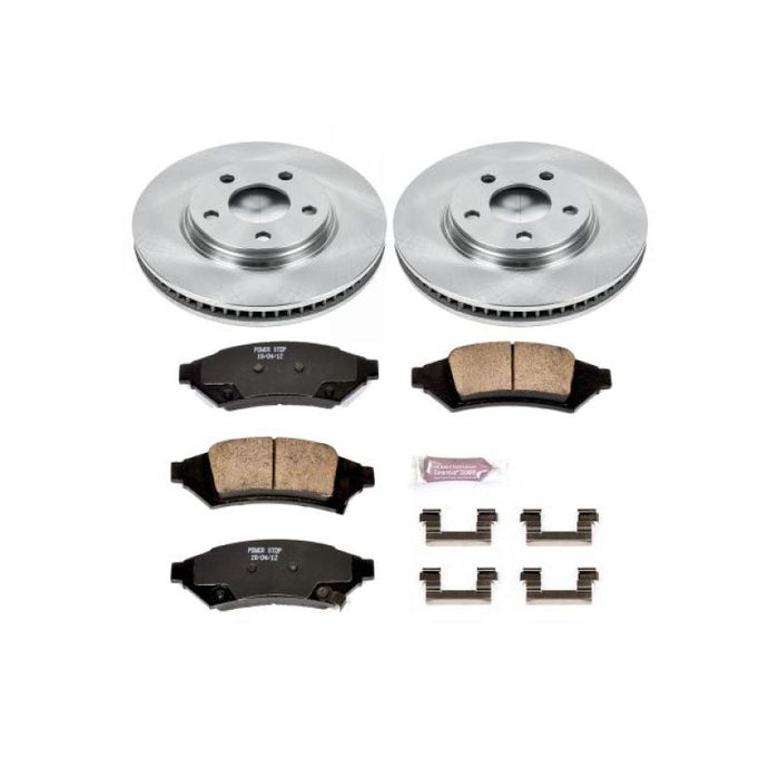 Power Stop 2004 Pontiac Grand Prix Front Autospecialty Brake Kit