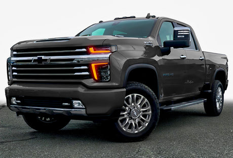 Oracle 20-21 Chevy Silverado HD 2500 RGB+W Headlight DRL Kit - ColorSHIFT w/o Cntrl