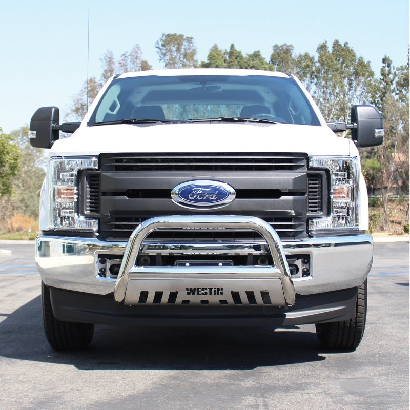 Westin 2011-2016 Ford F-250/350/450/550 Super Duty E-Series Bull Bar - SS