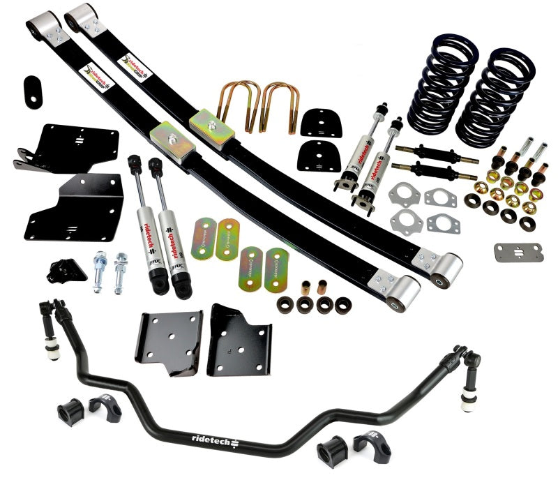 Ridetech 67-70 Ford Mustang Small Block /LS StreetGRIP Suspension System w/ Bushing Kit