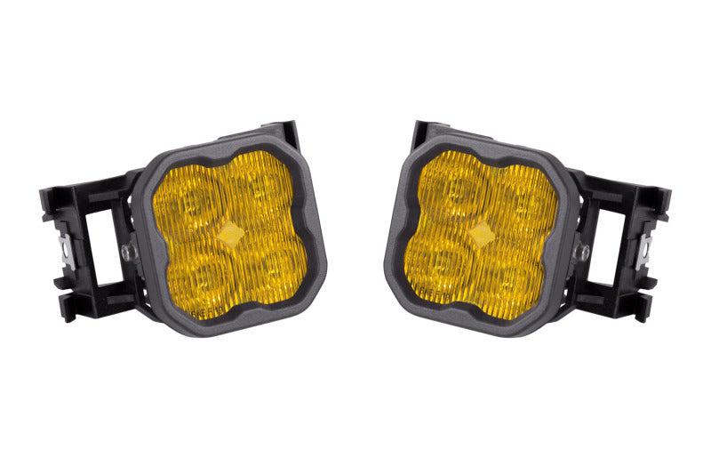 Diode Dynamics SS3 Pro Type X Kit ABL - Yellow SAE Fog