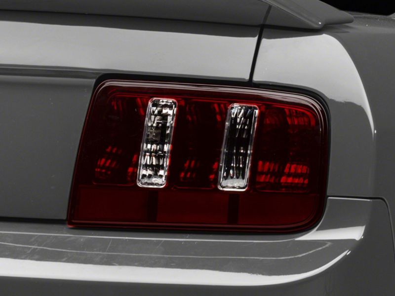 Raxiom 05-09 Ford Mustang Coyote Tail Lights- Blk Housing (Smoked Lens)