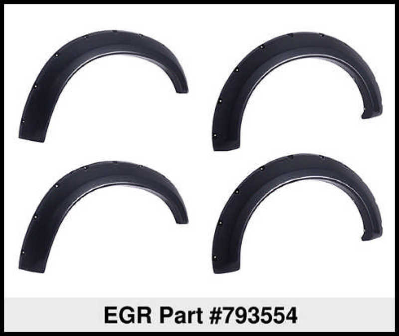 EGR 19-22 Ford Ranger Traditional Bolt-On Look Fender Flares Set Of 4