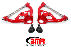 BMR 78-87 G-Body Non-Adj. Upper A-Arms (Polyurethane) - Red BMR Suspension