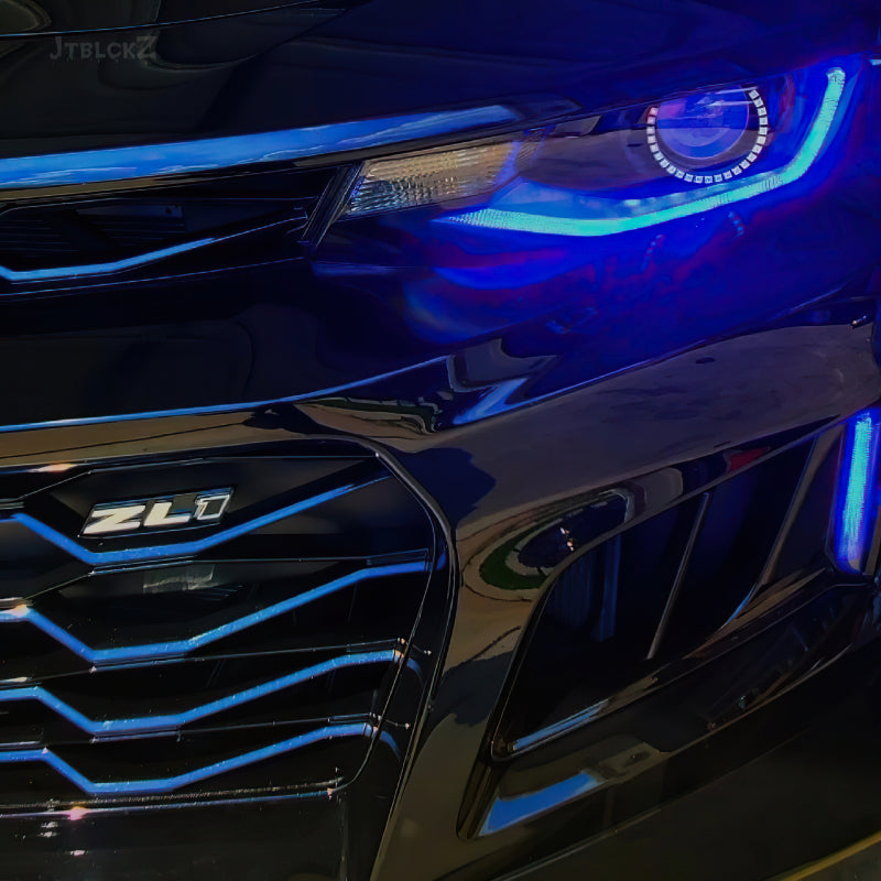 Oracle 16-18 Chevy Camaro RGB+W Headlight DRL Upgrade Kit - ColorSHIFT w/ BC1 Cntrl