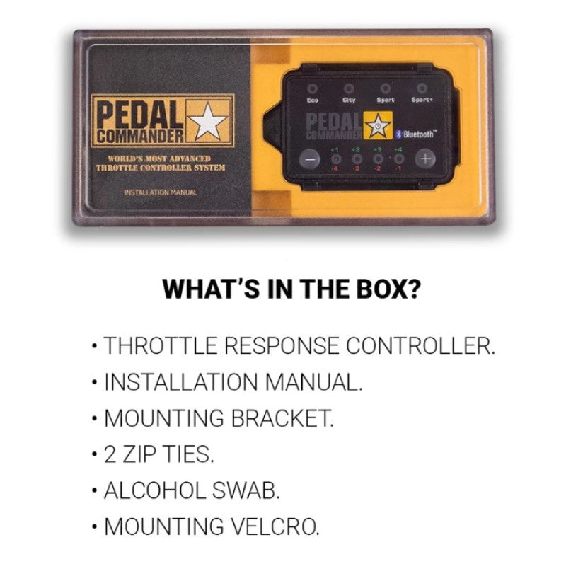 Pedal Commander Alfa-Romeo 4C/500 and Fiat 500 Throttle Controller