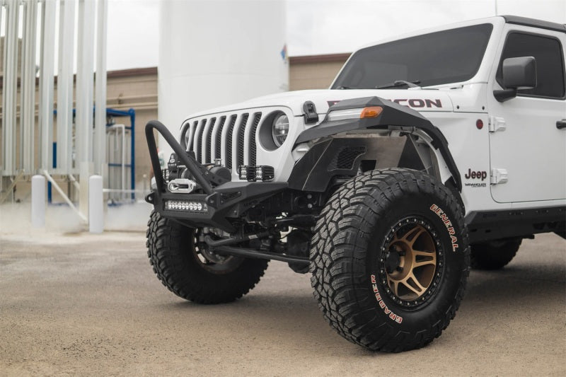 Addictive Desert Designs 2018 Jeep Wrangler JL Raw Aluminum Rock Fighter Front Inner Fender Liner