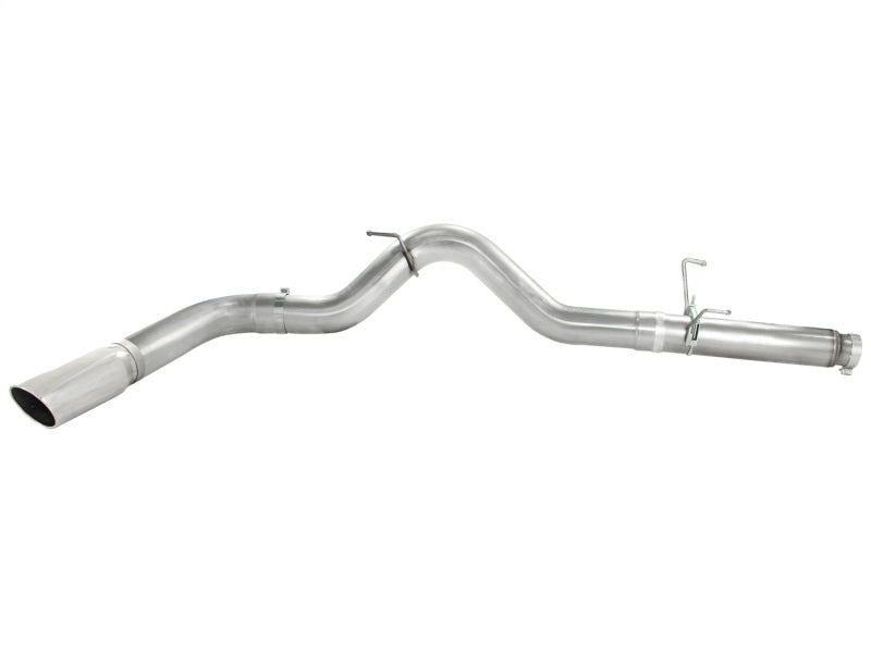 aFe MACHForce XP 5in DPF-Back 409SS Exhaust Dodge Diesel Trucks 07.5-12 L6-6.7L (td) Polished Tip