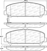 StopTech Street Brake Pads