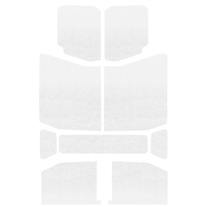 DEI 18-23 Jeep Wrangler JL 4-Door Boom Mat Headliner - 9 Piece - White