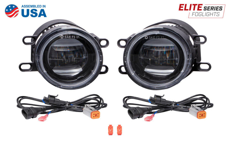 Diode Dynamics Elite Series Type B Fog Lamps - White (Pair)